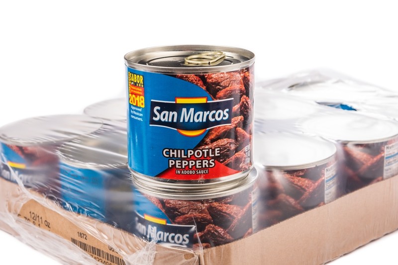 San Marcos Chipotle Peppers 12/11oz