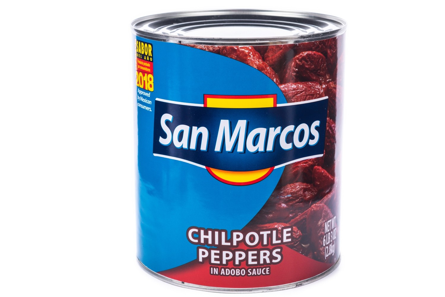 San Marcos Chipotle Peppers 6 lbs 3oz