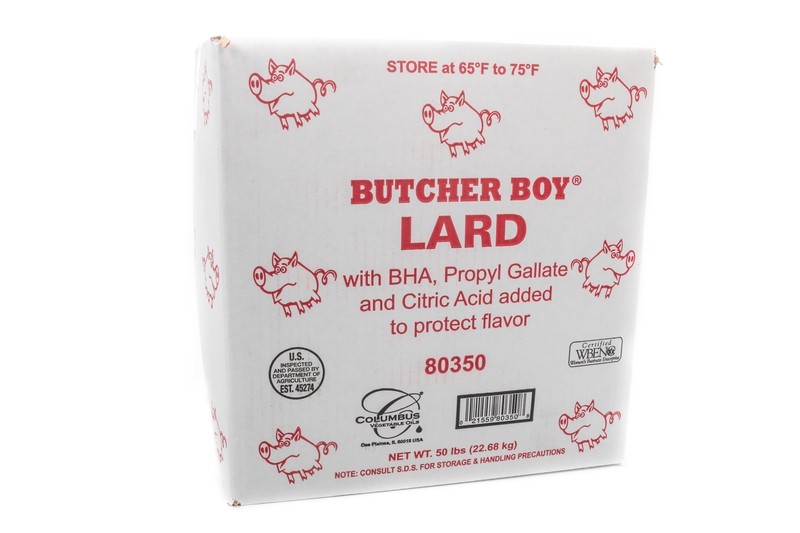 Manteca de Puerco 50 Lbs (Butcher Boy)