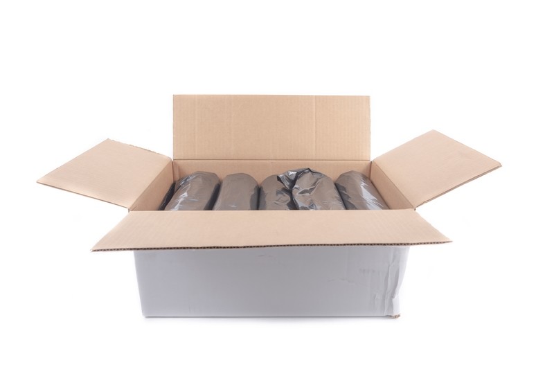 Black Star Seal Trash Bag 38"x58" 1.7mil -- 55 gal heavy duty