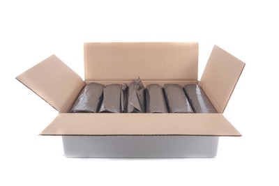 Los Dos Hermanos Black Trash Bag 38"x58" 1.2mil