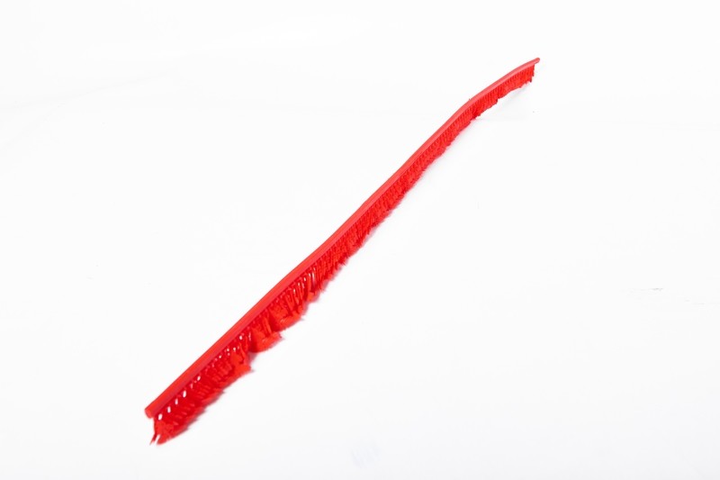 Red Plastic Divider Display With white base