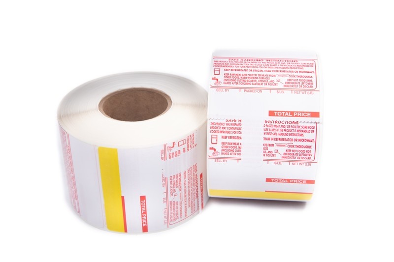 Ishida AC Series 85mm 450 labels roll #1820