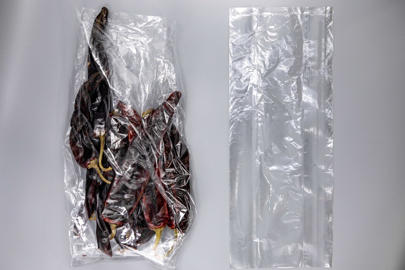 LDPE Clear Poly Bag 6&quot;+3&quot;x15&quot; 0.9mil