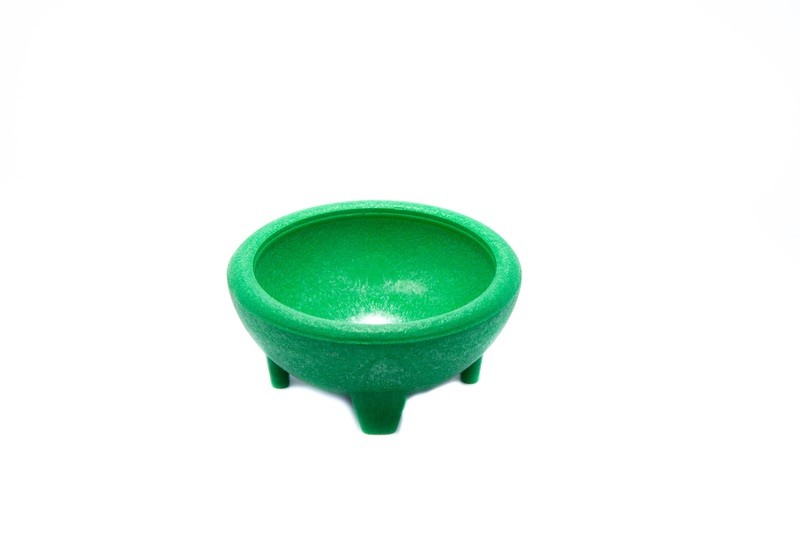 Molcajete Plastico Verde Chico