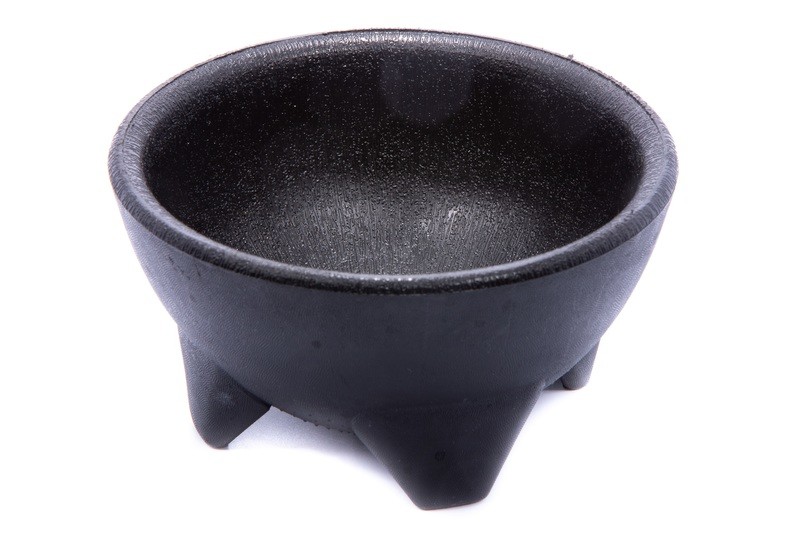 Molcajete Plastico Negro Chico