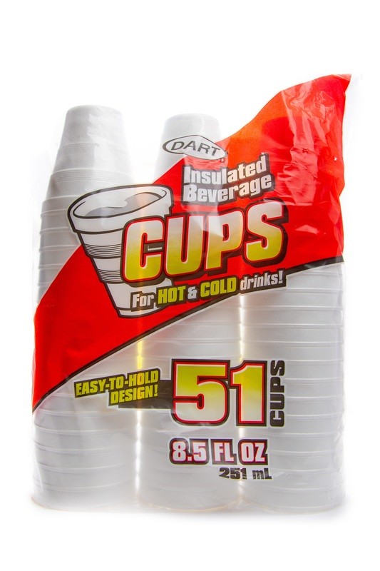 Dart Foam Cup 8.5oz Retail (24/51ct) #8RP51