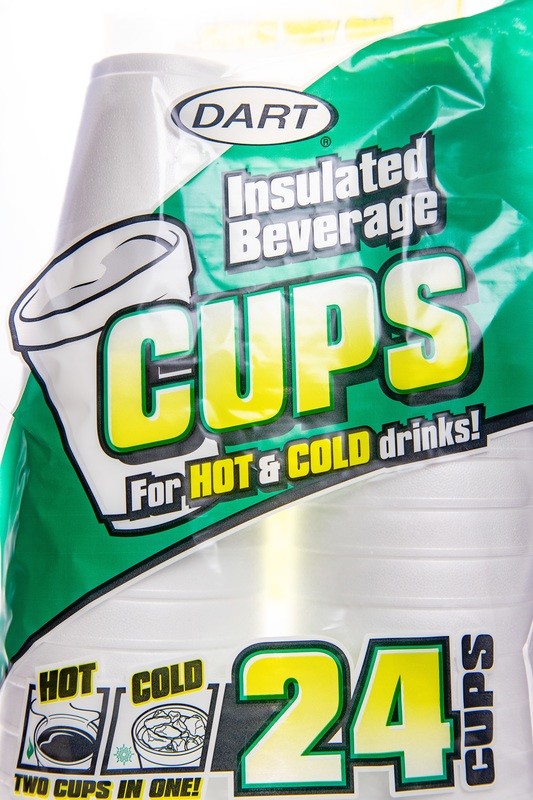 Dart Foam Cup 12oz Retail (12/24ct) #12JP24