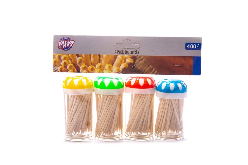 Toothpicks Palillos para dientes 4pack