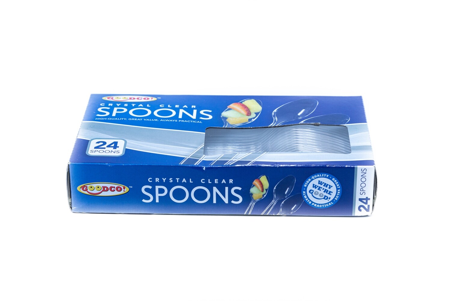 GoodCo Crystal Clear Spoons