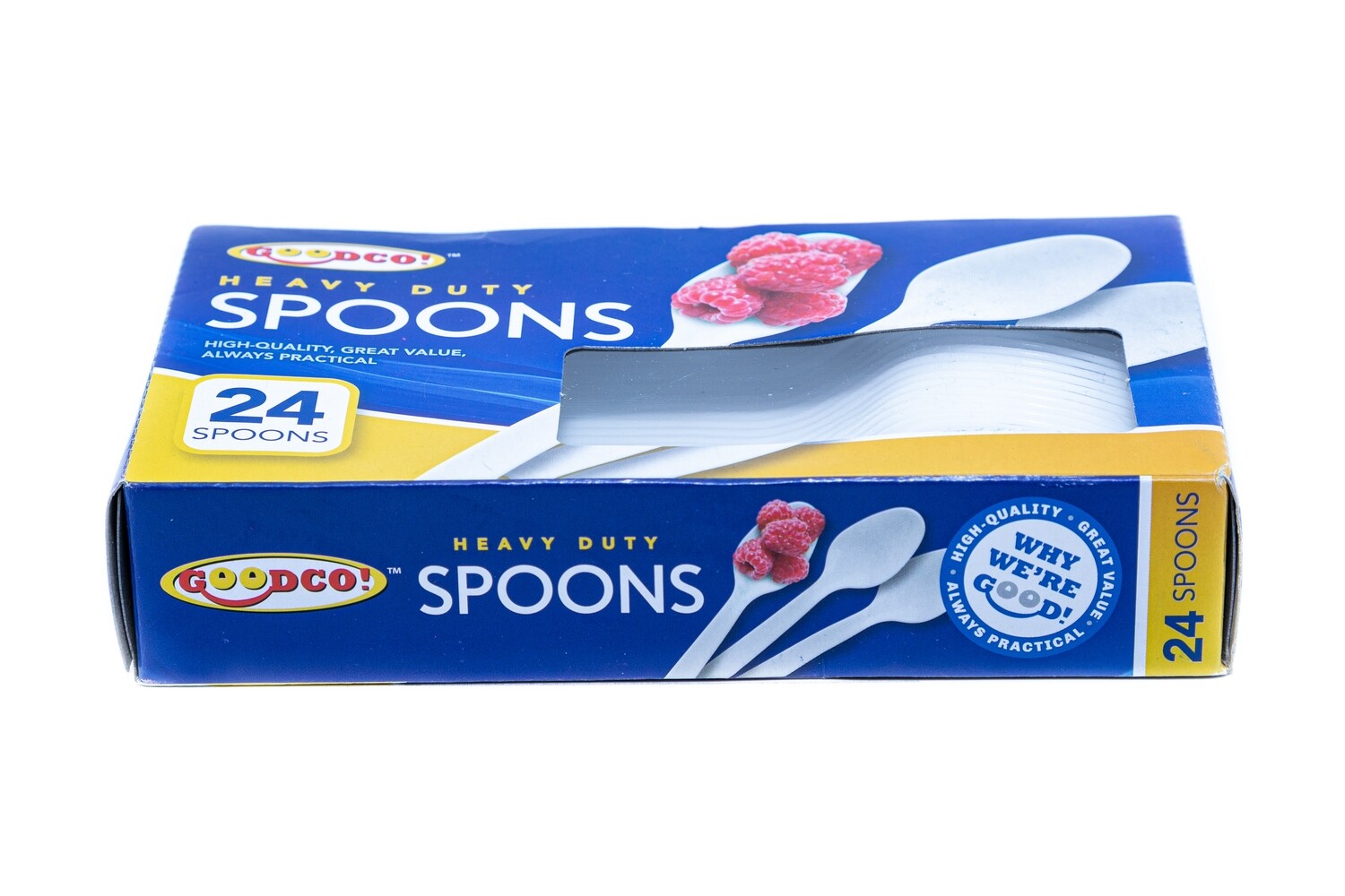 GoodCo Heavy Duty Spoons (white)