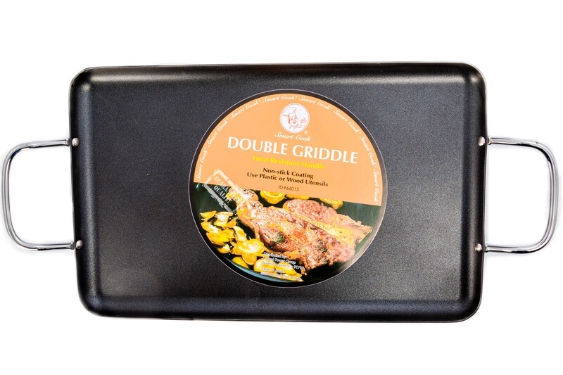 Smart Cook  Double Griddle 16.5&quot; x 10&quot;