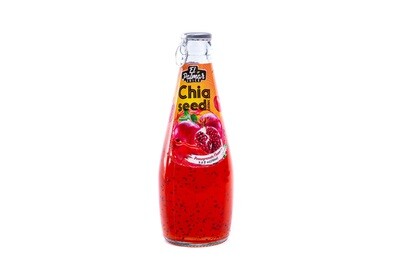Chia Seed Drink 9.8 ml Pomegranate Flavor 24 bottles/ 1box