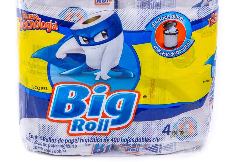 Big Roll 400 12 packs / 4 Rolls Toilet paper