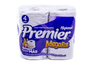 Premier MegaRoll 400 sheets/12 packs/ 4 rolls Toilet Paper