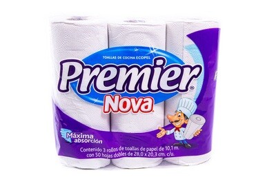 Premier Nova 8 packs / 3 rolls