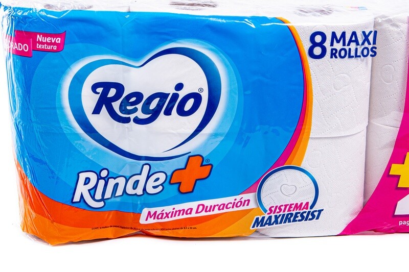 Regio Rinde 8/5 packs 300 sheet/ double sheets Toilet Paper