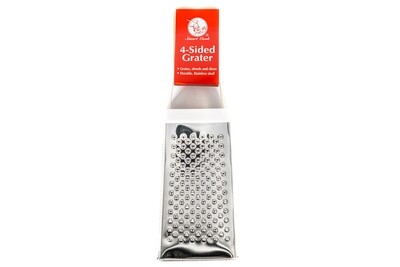Smart Cook 4 Sided Grater Durable Stainless Steel (Light Duty)