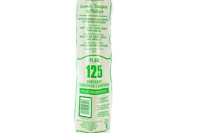 Dart Clear Plastic Lid #PL4 2500ct