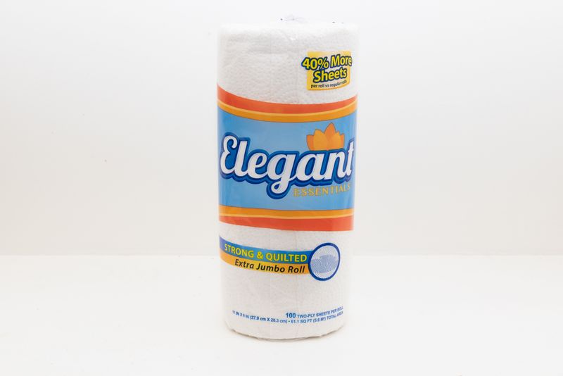 Elegant Extra Jumbo roll 24x100 sheet 2 ply