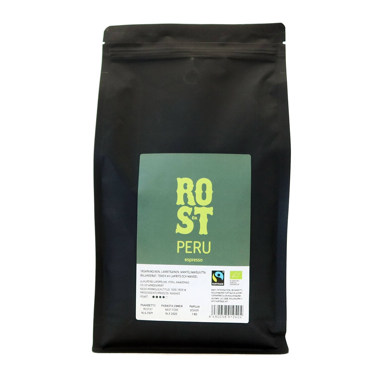 ROST & Co. Peru Espresso 1 Kg