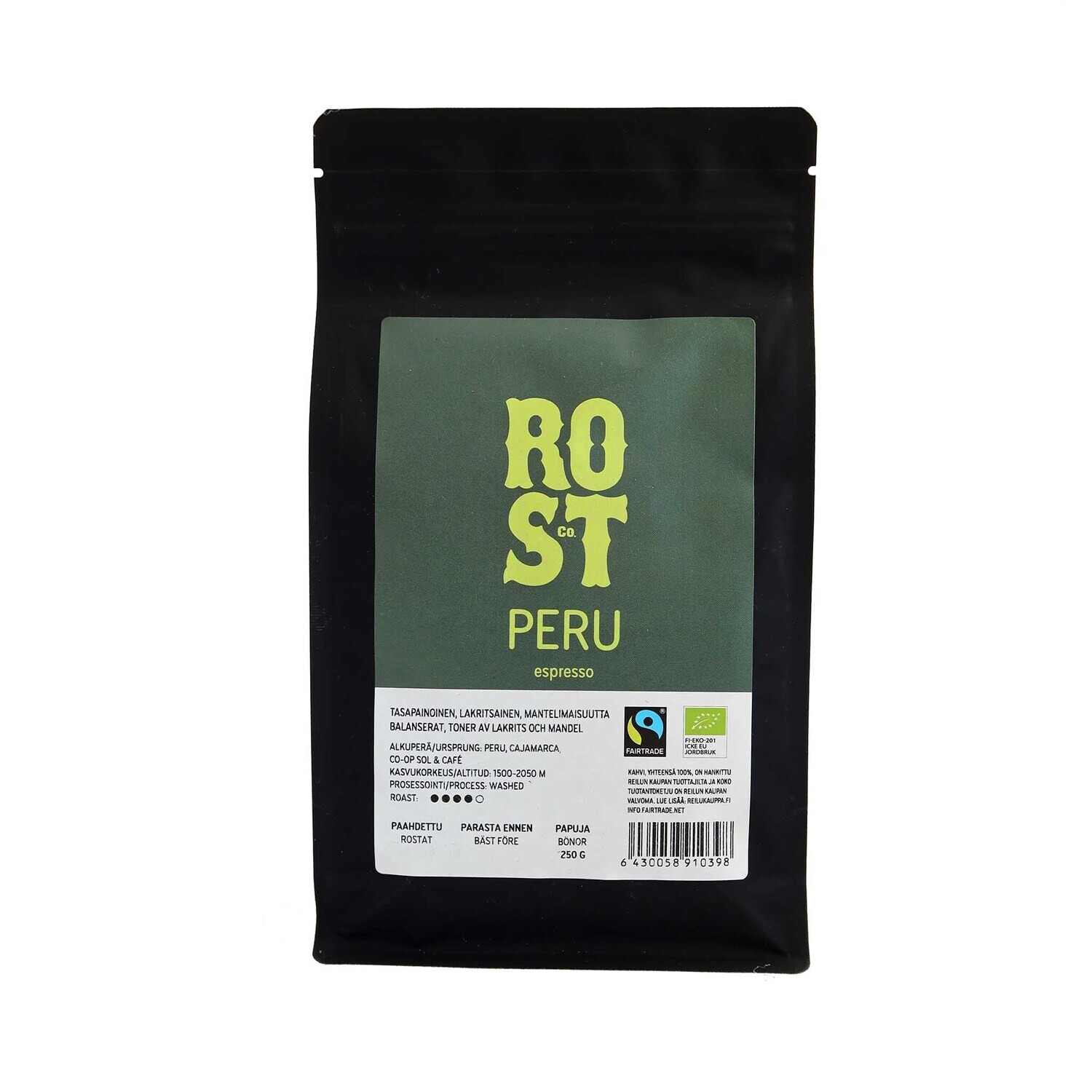 ROST & Co. Peru espresso 250 g
