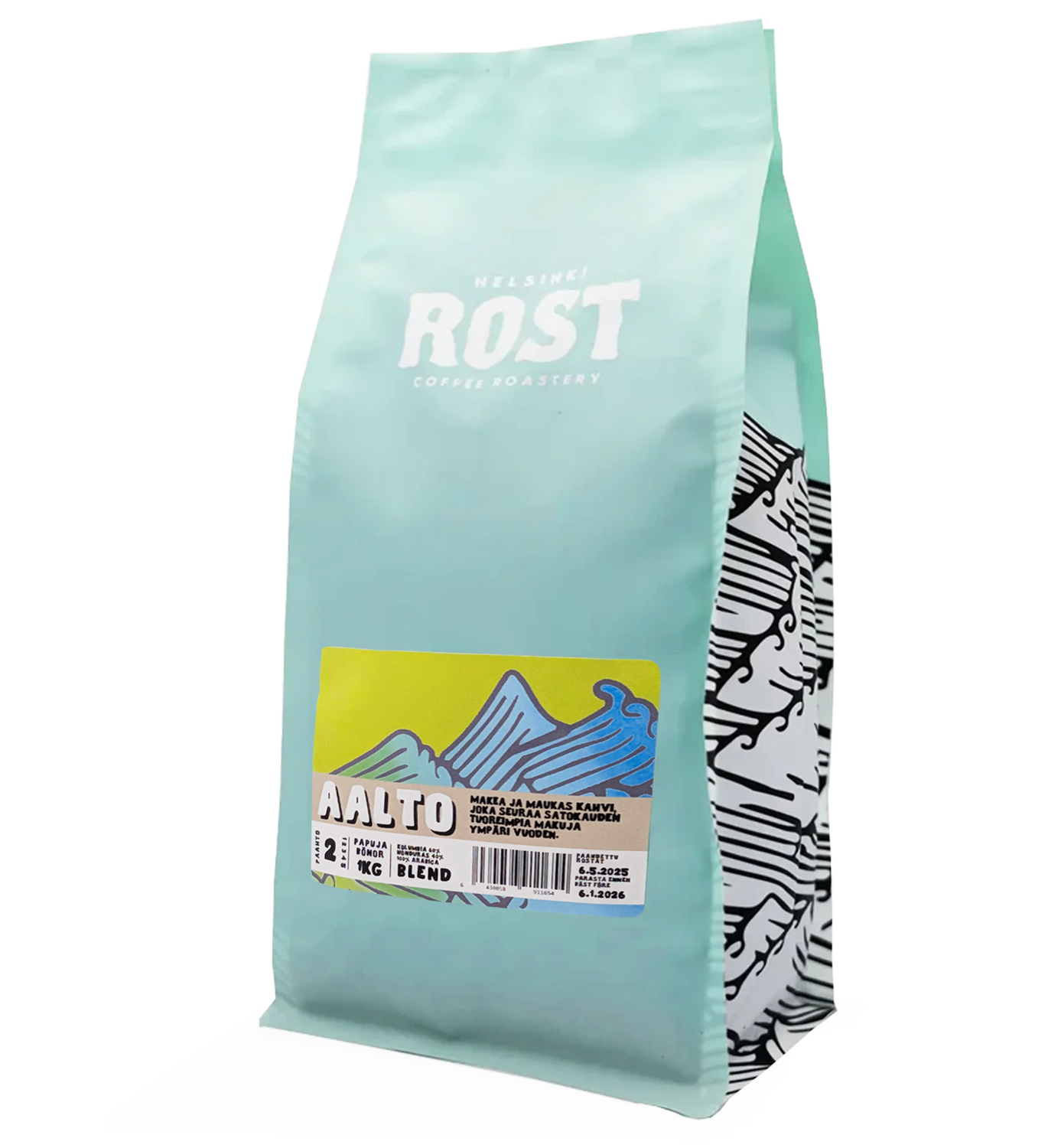 ROST AALTO 225g – Vaaleapaahtoinen suodatinkahvi