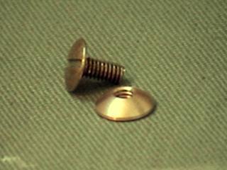 Dome nut and Screw for m17A1 Kelley Transitional helmet