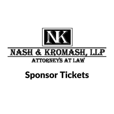 Nash & Kromash LLP Sponsor Tickets