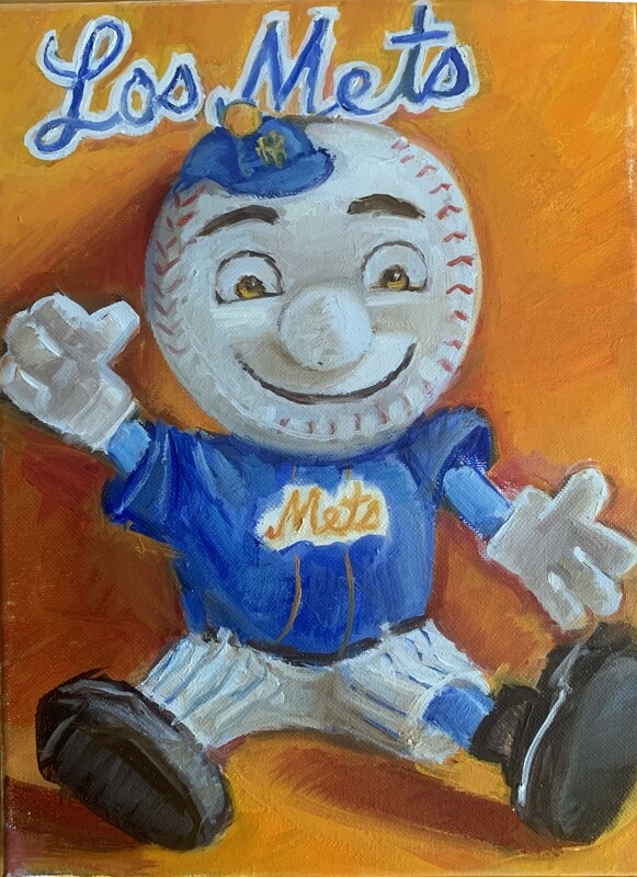 Los Mets Mr. Met - PRINT