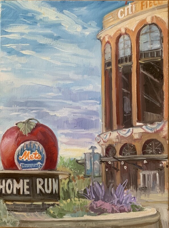 Original Oil Painting
Citi Field Last Wildcard Game 2022