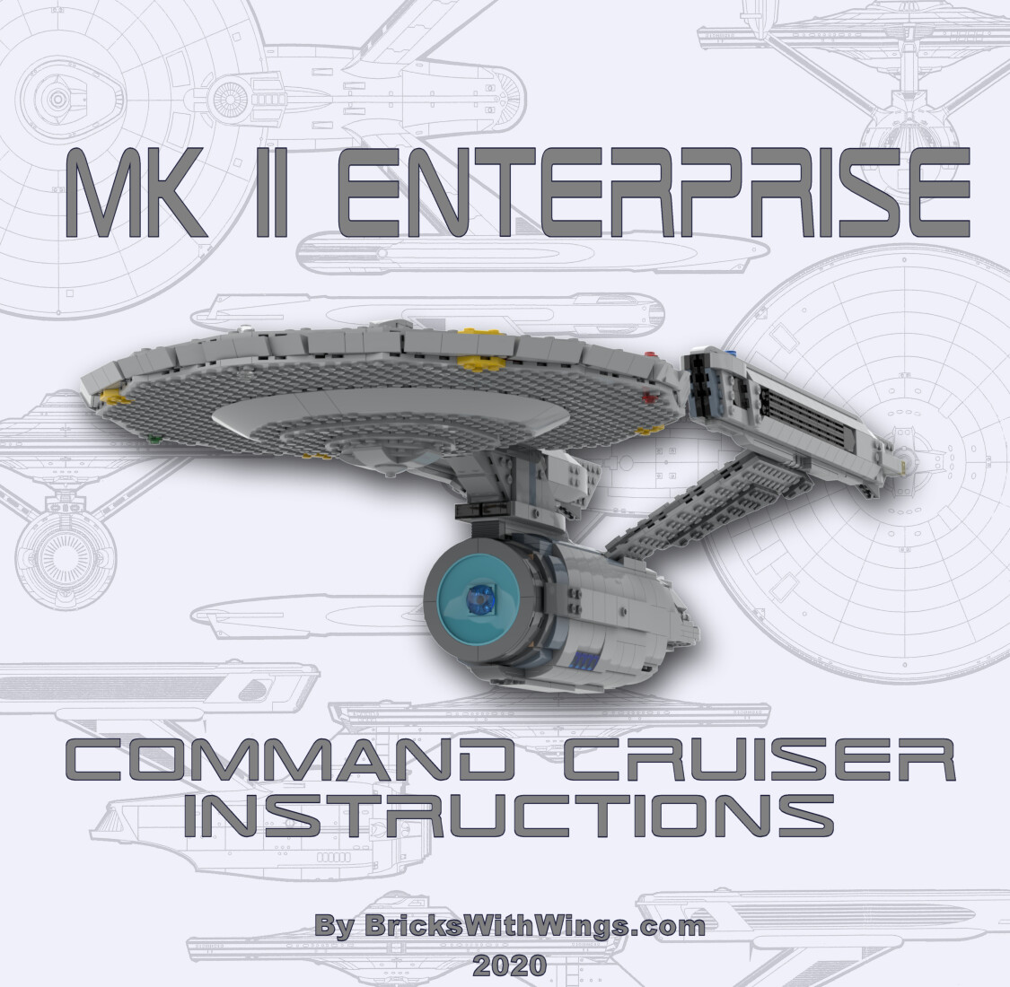 LEGO USS Enterprise Refit Cruiser Instructions
