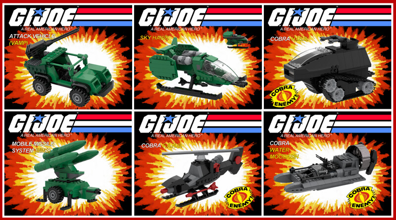 Brick-Built GI Joe Models - Book 1