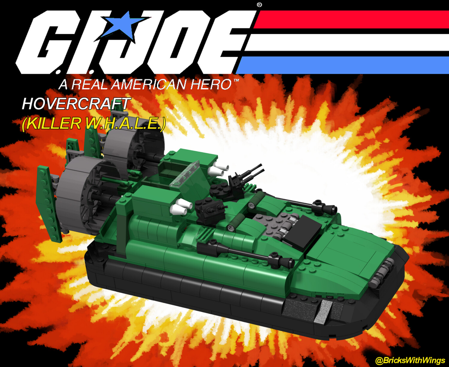 Killer W.H.A.L.E. Instructions and Parts