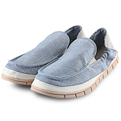 Male Pure Color Simple Design Soft Outsole Skid Resistance Casual Shoes
