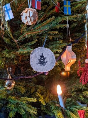 6 Tree Ornaments