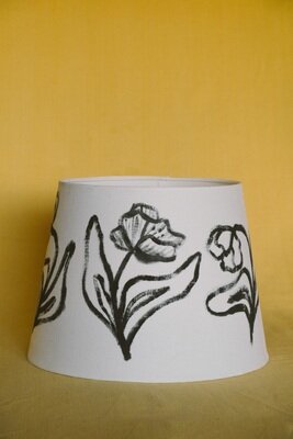 Hand painted Lamp Shade Large