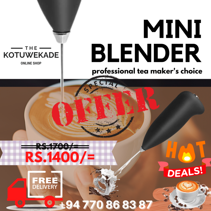 Mini Blender - Cappuccino, Espresso, Tea, Coffee maker