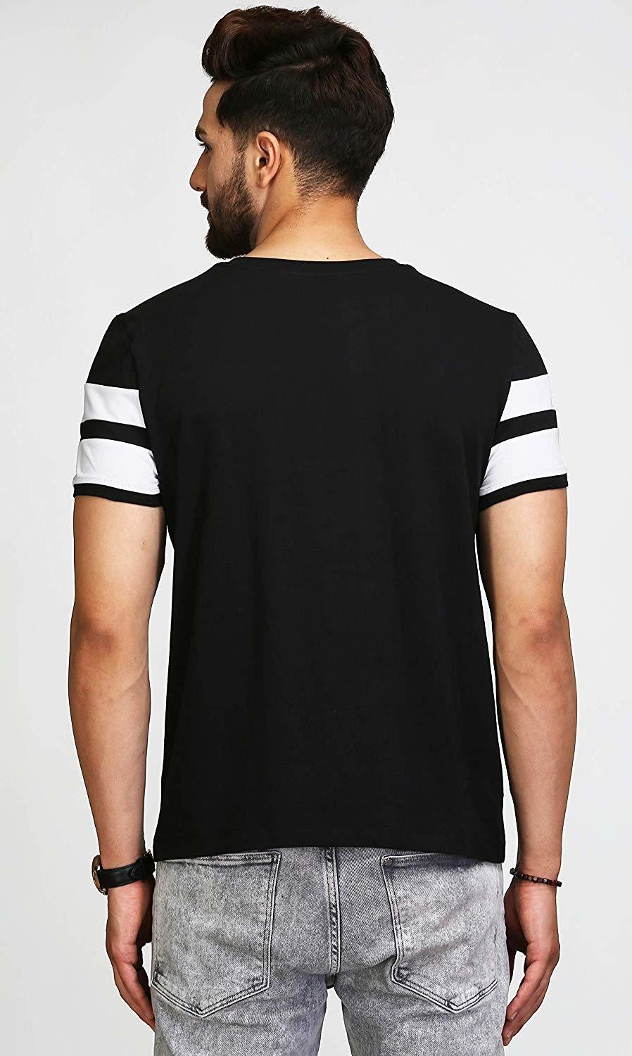 AELO Men&#39;s Cotton T Shirt-(Amt1020-Pn)