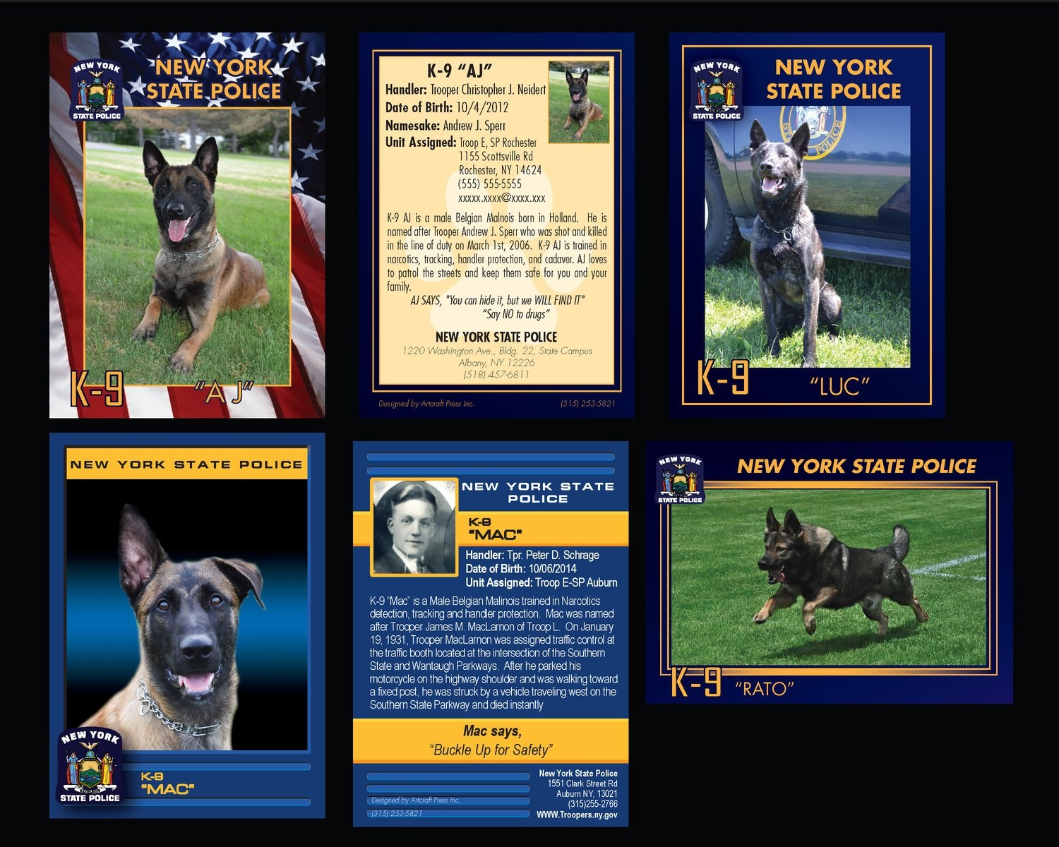 K9 Trading Cards