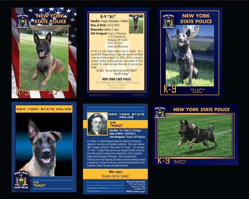 K9 Trading Cards