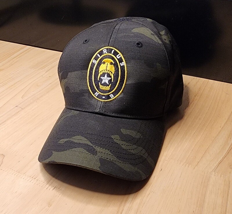 Ripstop Hat- Black MultiCam