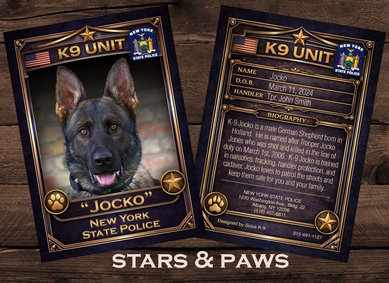 K9 Trading Cards