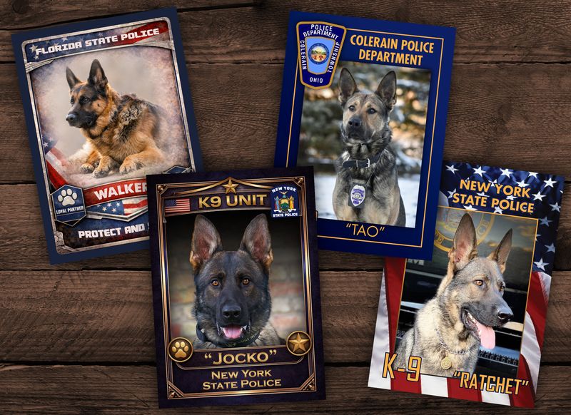 K9 Trading Cards