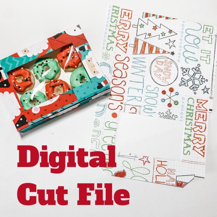 Elf On The shelf Mini Donut Box **digital File**