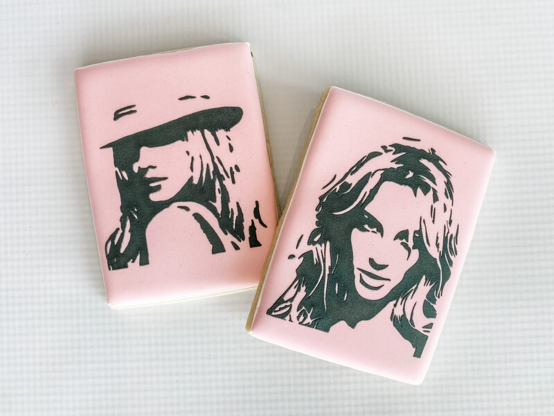 “Brittney” Silkscreen Stencil 
