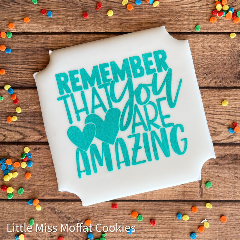 &quot;You Are Amazing&quot; Silkscreen Stencil