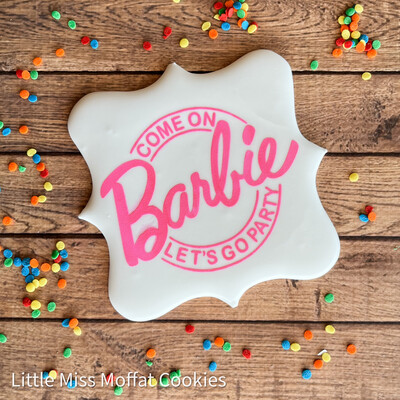 "Barbie" Silkscreen Stencil