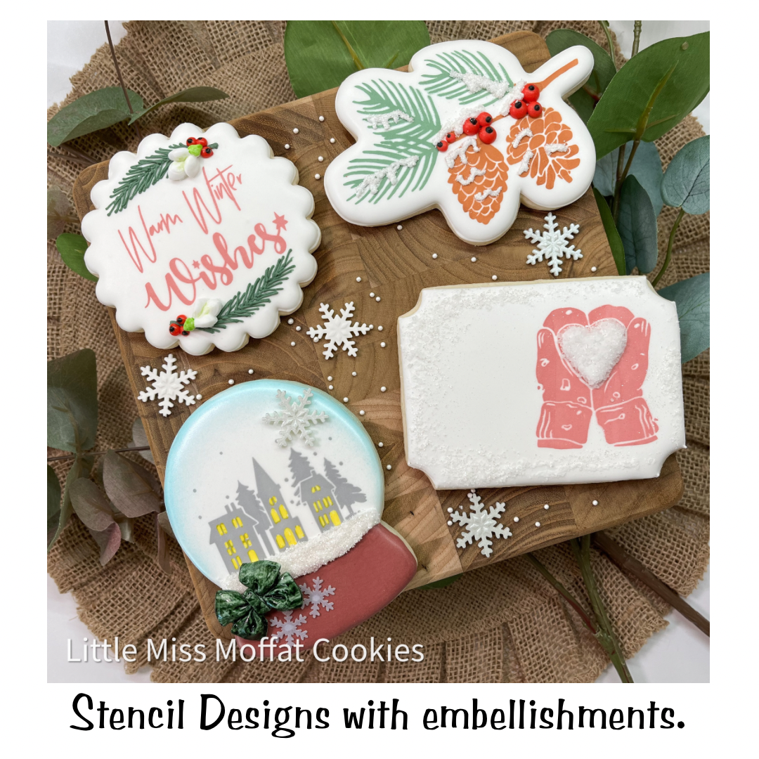 &quot;Stunning Silkscreen Stenciling&quot; Class with Lolly&#39;s Home Kitchen