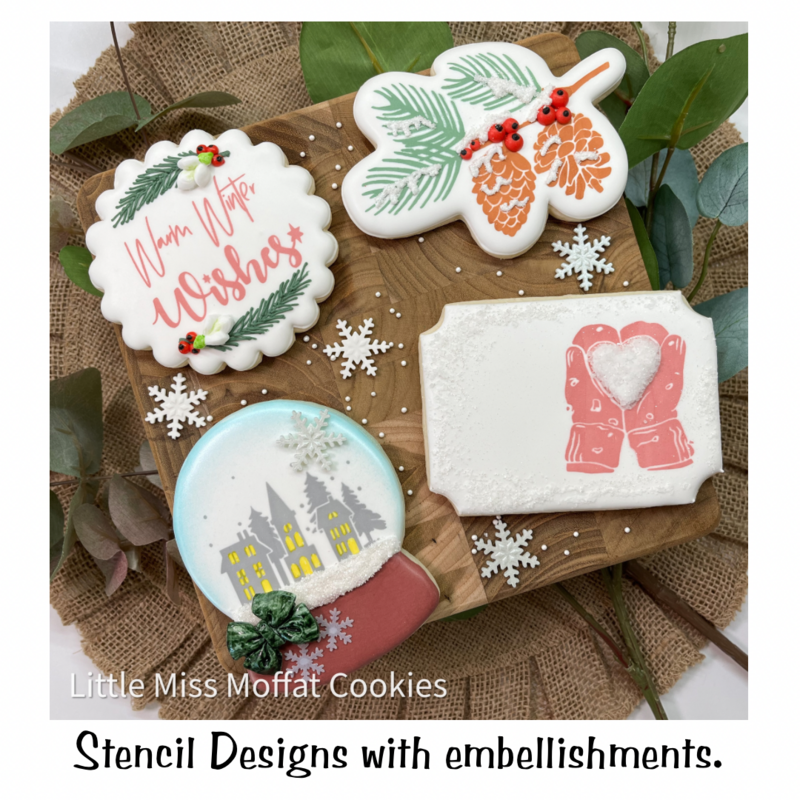 &quot;Stunning Silkscreen Stenciling&quot; Class with Lolly&#39;s Home Kitchen